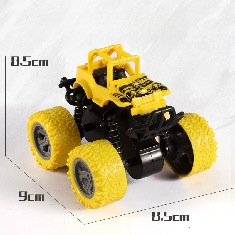 Wholesale of Children's Toys, Four-wheel Drive Inertia Stunt Plastic Off-road Vehicles