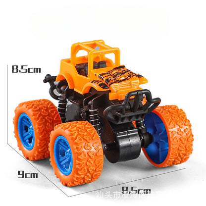 Wholesale of Children's Toys, Four-wheel Drive Inertia Stunt Plastic Off-road Vehicles