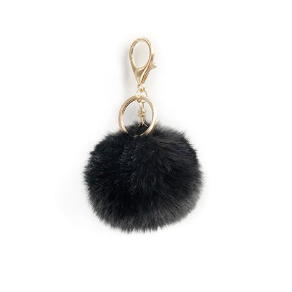 Wool Ball Plush Keychains