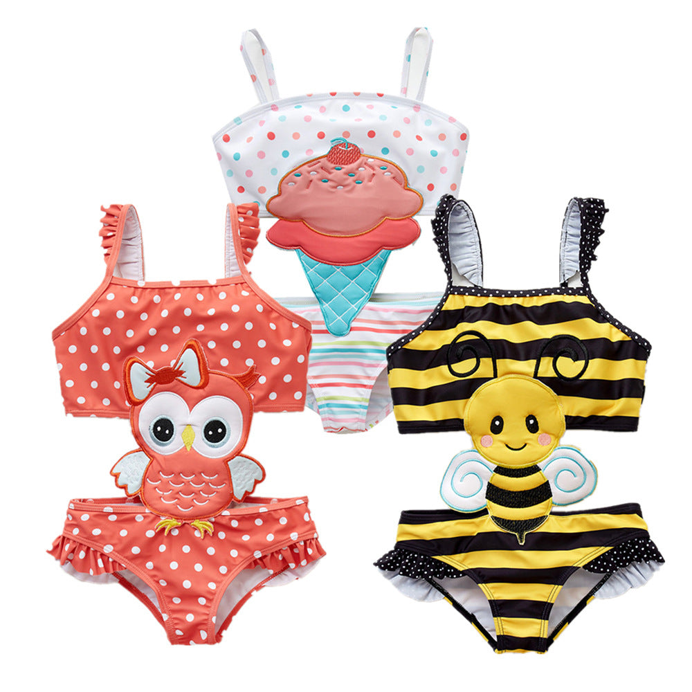 Wholesale Kids Quick Dry Polyester Swimwear