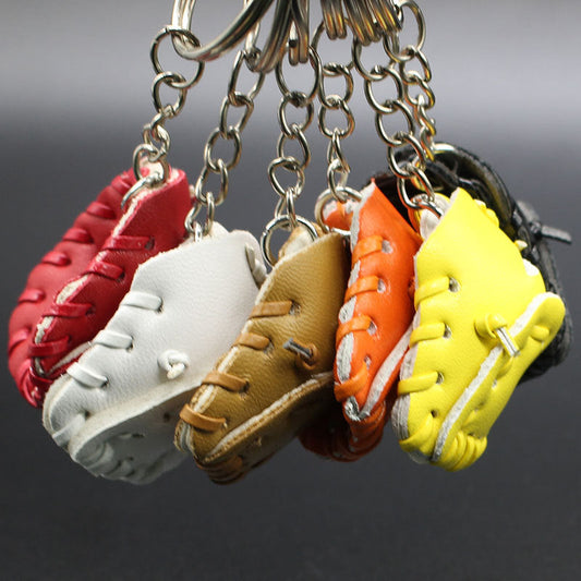 Wholesale mini baseball glove metal keychain ACC-KC-YouY009