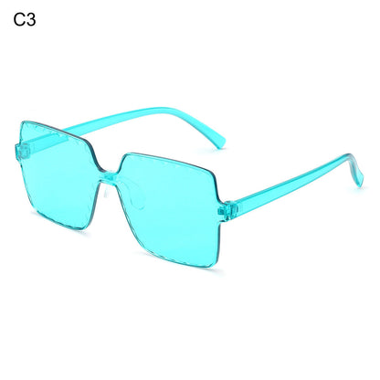 Wholesale PC Kids Rimless One Piece Sunglasses