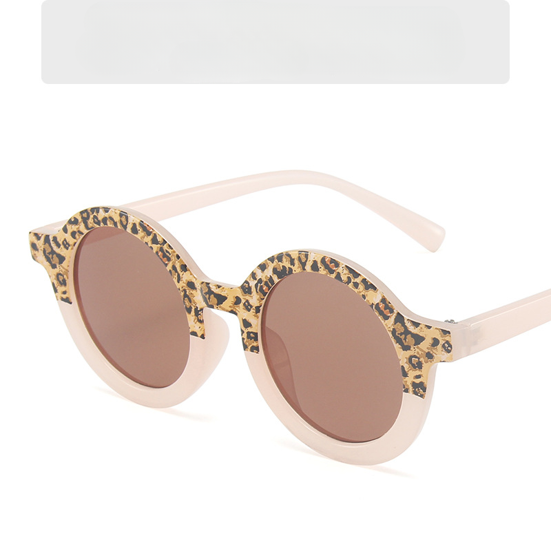 Wholesale PC Jelly Leopard Print Children's Sunglasses