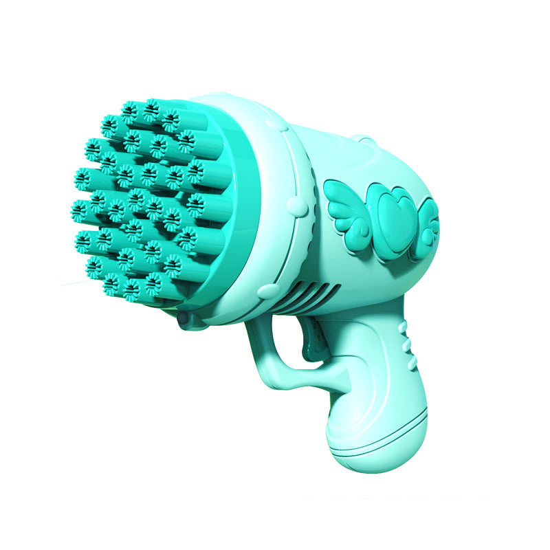 32-Hole Angel Bubble Gun Gatling Bubble Blaster