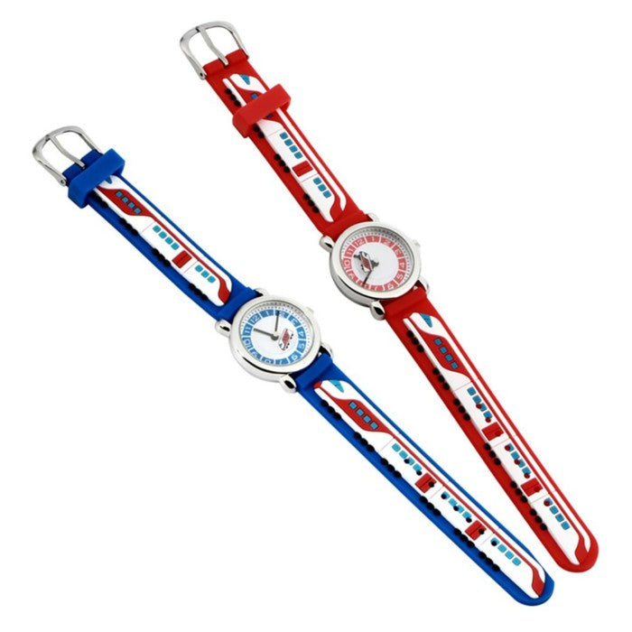 30M Waterproof Analog Trains Boy's Watch