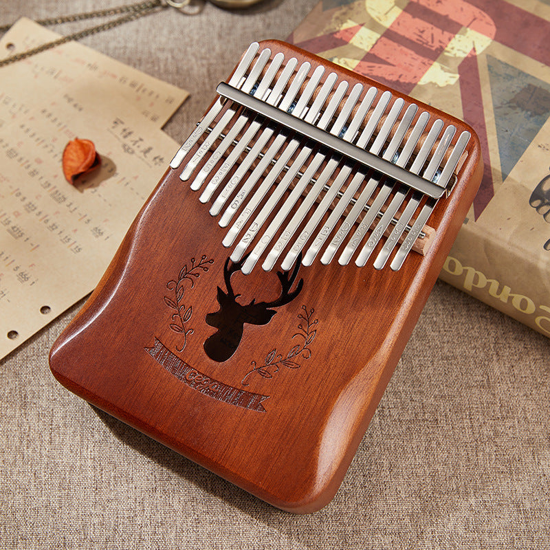 Wholesale Reindeer Thumb Kalimba Wooden TOY