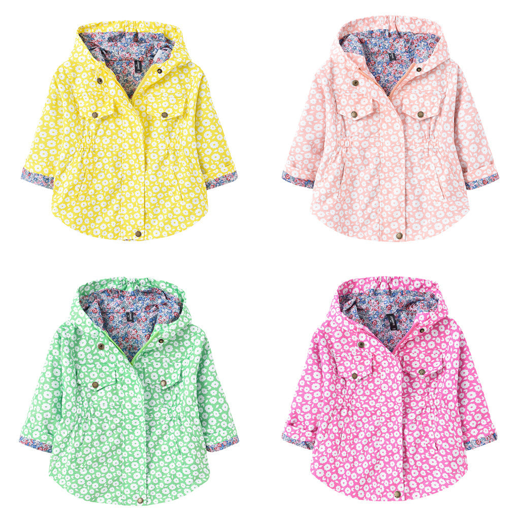 Wholesale Printed Jacket Polyester Baby Clothes