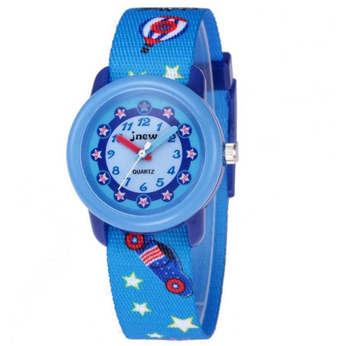 30M Waterproof Boy's Educational Stars Watch