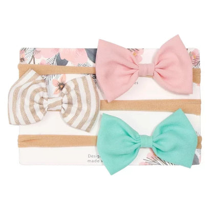 3 Pieces set cute bow headbands