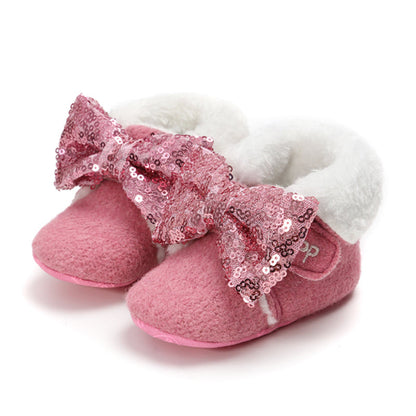 2 Pieces Baby Girls Bow Shoes And Accessories Headwear Wholesale 88687553