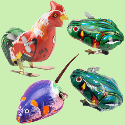 Wholesale Tin Frog Mouse Plastic TOY