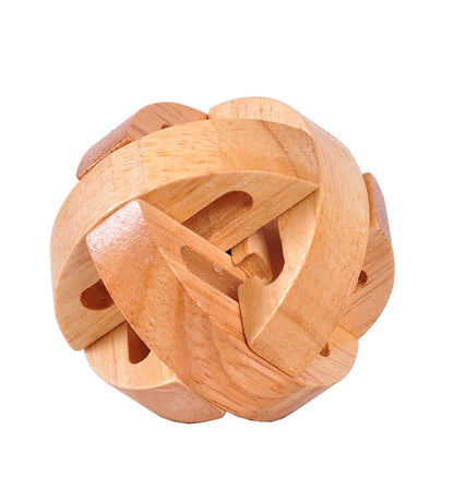 Wooden Educational Puzzle Toy - Kongming Lock Luban Lock