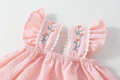 2 Pieces Set Baby Kid Girls Tops And Solid Color Shorts Bow Headwear