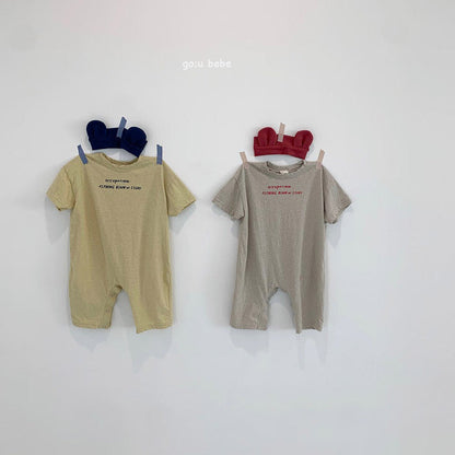 2 Pieces Set Baby Unisex Solid Color Headwear And Jumpsuits Wholesale 22082482