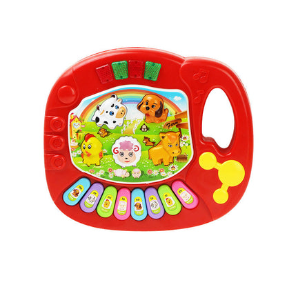 Wholesale Plastic Children's Electronic Keyboard Toys Farm Animals