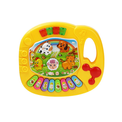 Wholesale Plastic Children's Electronic Keyboard Toys Farm Animals