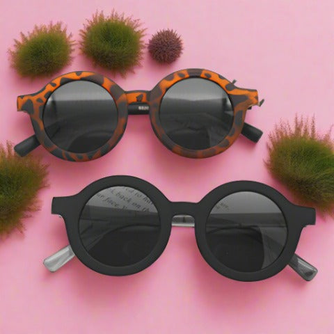 Wholesale PC Round Frame Kids Sunglasses