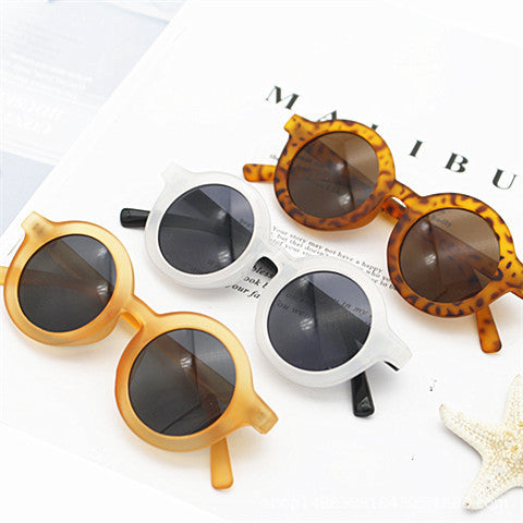 Wholesale PC Round Frame Kids Sunglasses