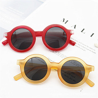 Wholesale PC Round Frame Kids Sunglasses