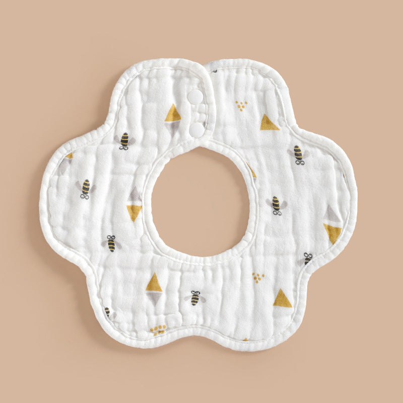 8 Layers Baby Cotton Gauze Bibs