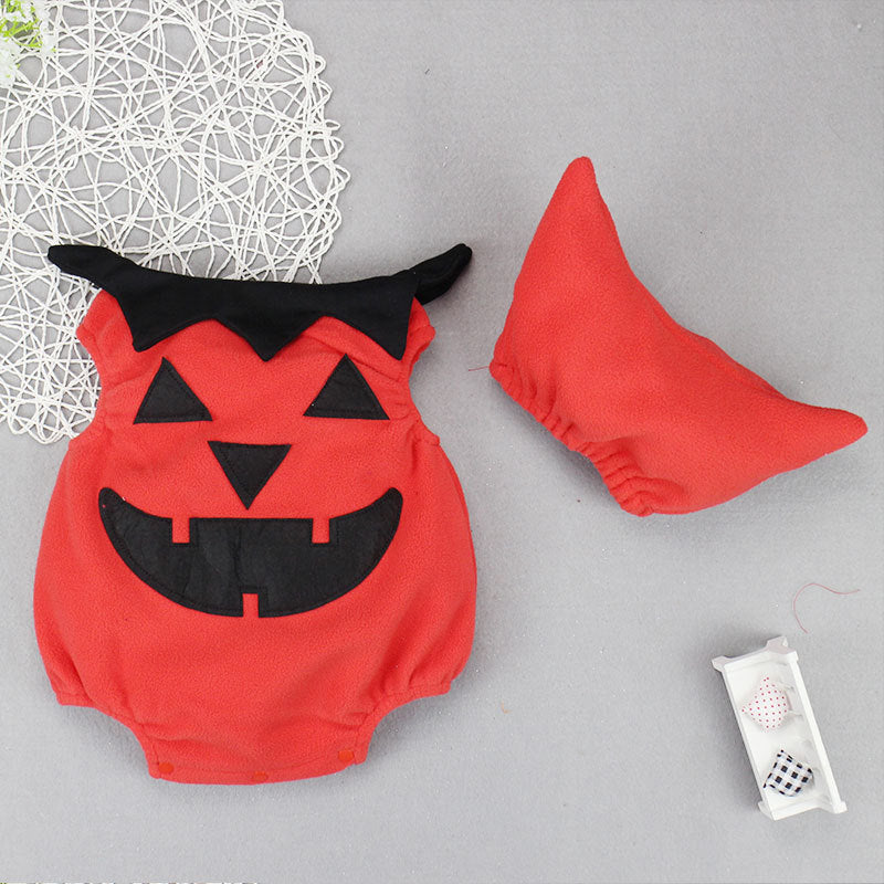 3 Pieces Set Baby Boys Halloween Rompers Jumpsuits And Hats