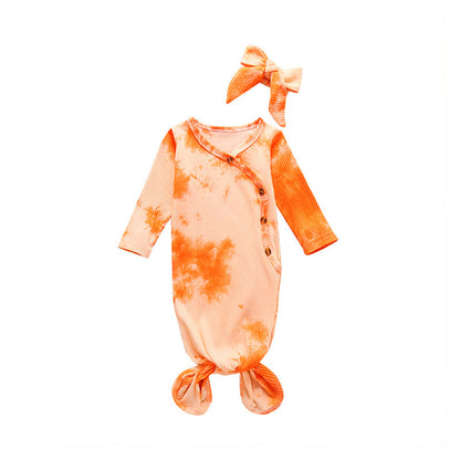 2 Pieces Baby Tie Dye Sleeping Bag And Headband Wholesale 46257083