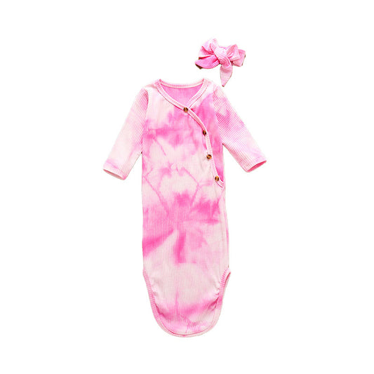 2 Pieces Baby Tie Dye Sleeping Bag And Headband Wholesale 46257083