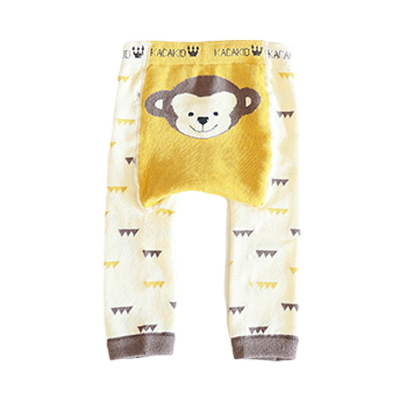 2 Pieces Lovely Baby Cartoon Pants & Socks