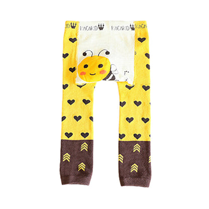 2 Pieces Lovely Baby Cartoon Pants & Socks