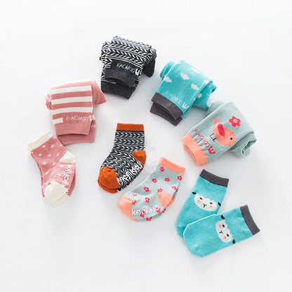 2 Pieces Lovely Baby Cartoon Pants & Socks