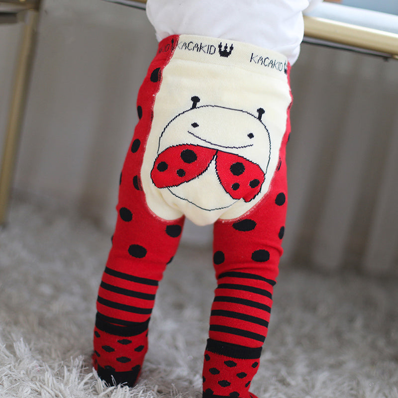 2 Pieces Lovely Baby Cartoon Pants & Socks