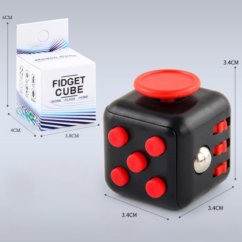 6-sided UV Decompression Infinite Finger Mini Magic Cube