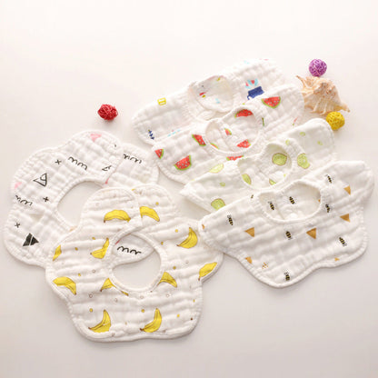 8 Layers Baby Cotton Gauze Bibs