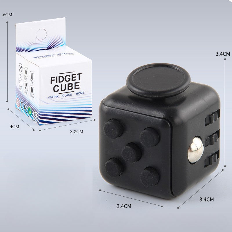 6-sided UV Decompression Infinite Finger Mini Magic Cube