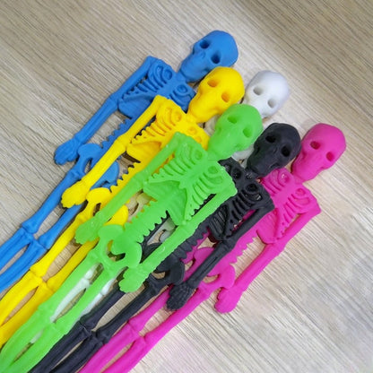 5 Pieces Halloween Skeleton Release and Decompression Toys