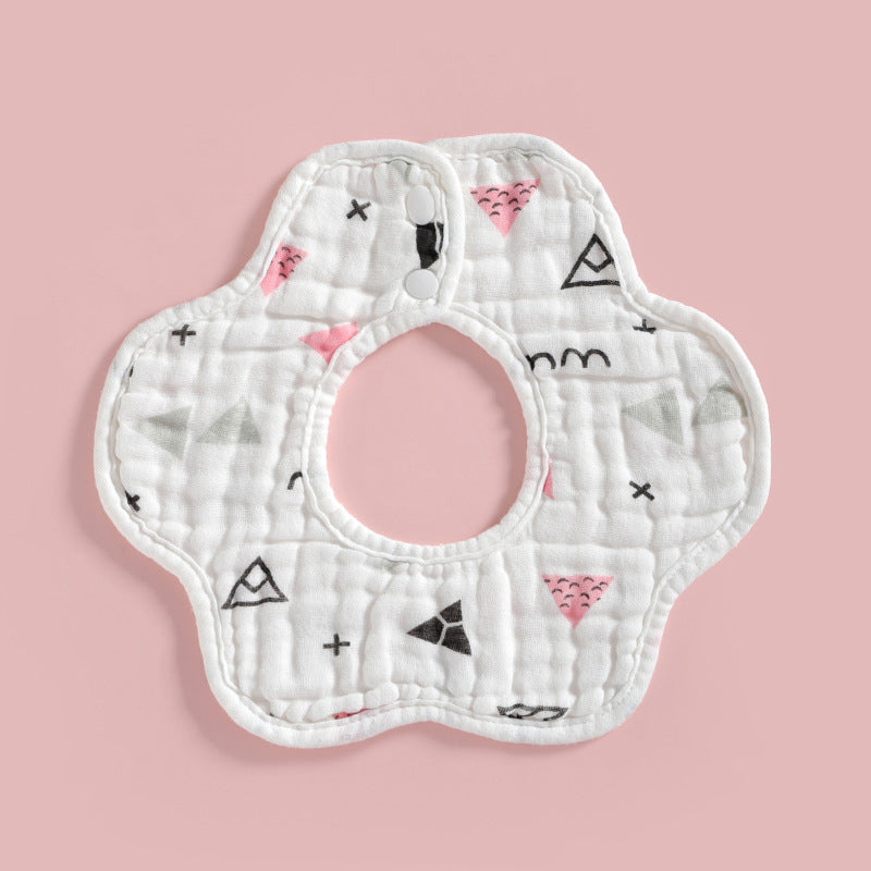 8 Layers Baby Cotton Gauze Bibs