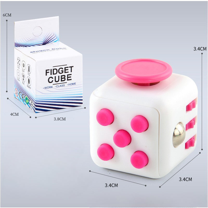 6-sided UV Decompression Infinite Finger Mini Magic Cube