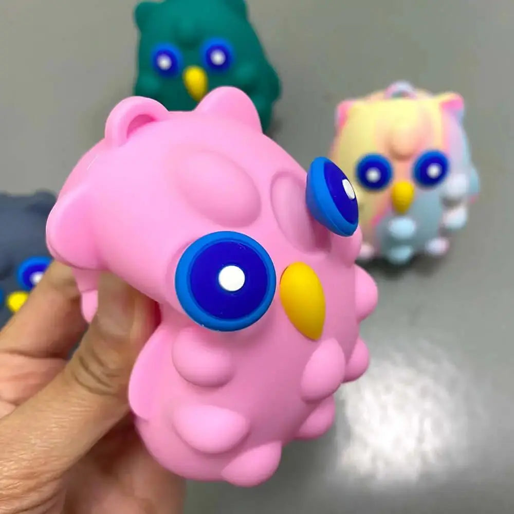 3D Owl Pops Its - Owl Fidget Toy