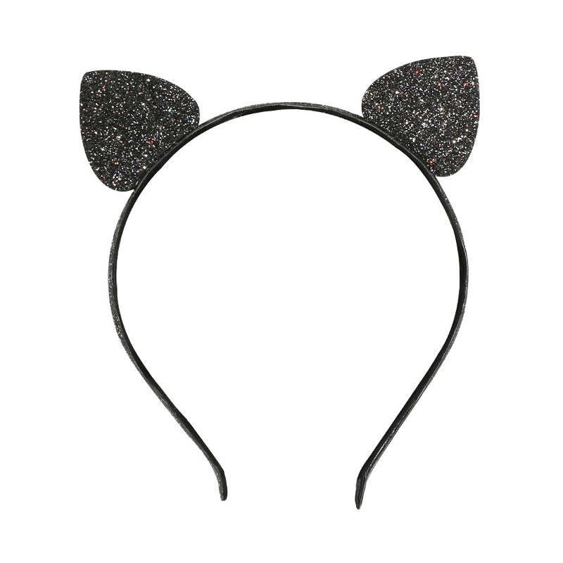 3 Pieces Kid Girl Halloween Sequins & Mesh Bow Decor Headband