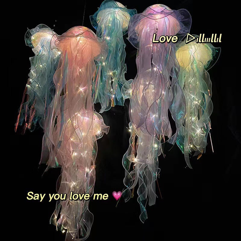 Wholesale Plastic Jellyfish Lamps DIY Children's Luminous Toys