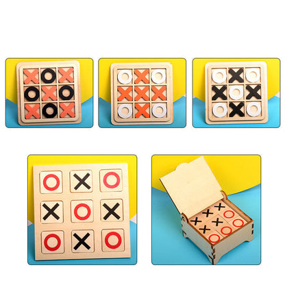 Wooden Tic tac toe Board Game