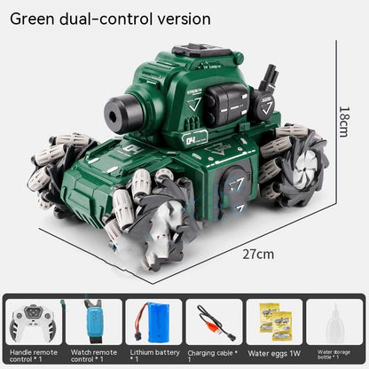 24g Remote Control Tank with Water Bomb Launcher