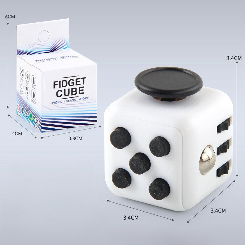 6-sided UV Decompression Infinite Finger Mini Magic Cube