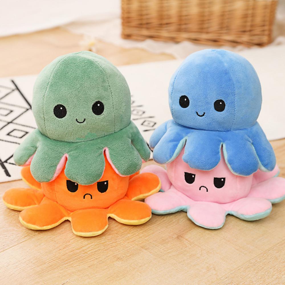 2PCS Reversible Octopus Doll Baby&Children Toys Kids Accessories Wholesale