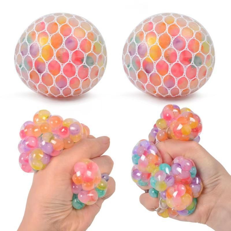 Wholesale Stress Relieving Grape Ball TPR Toys