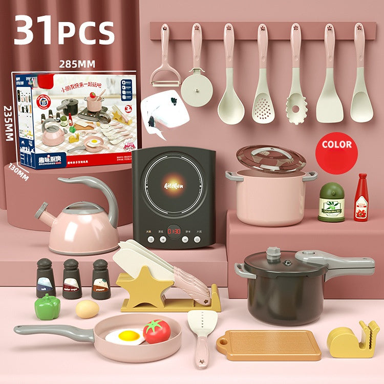 Wholesale Kids Simulation Kitchen Plastic TOY Set