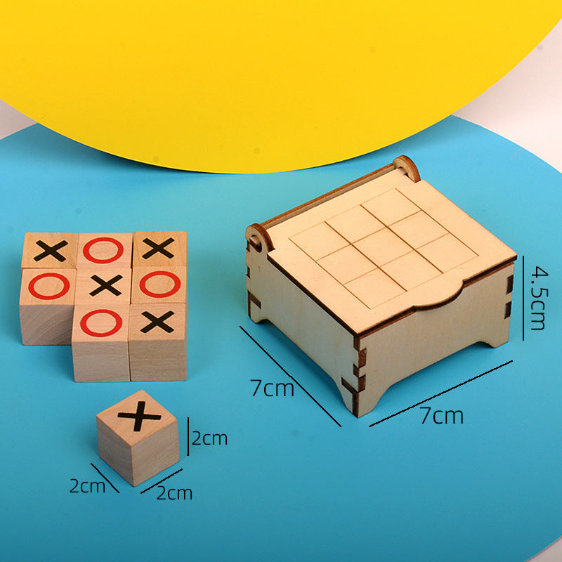 Wooden Tic tac toe Board Game