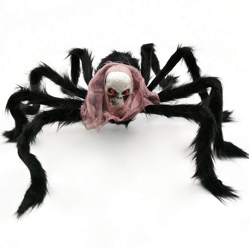 Wholesale Halloween Skull Spider 75cm Plush Toy