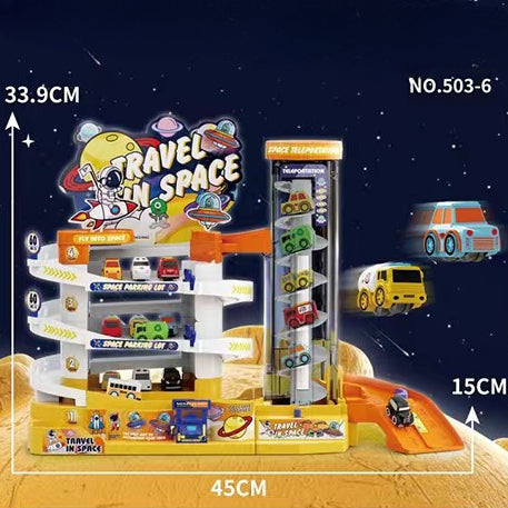 Wholesale of Plastic Space/battery Free/toy Sets with Color Boxes