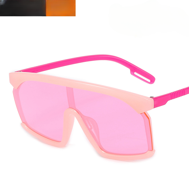 Wholesale PC Large Frame Children's Colorful Sunglasses